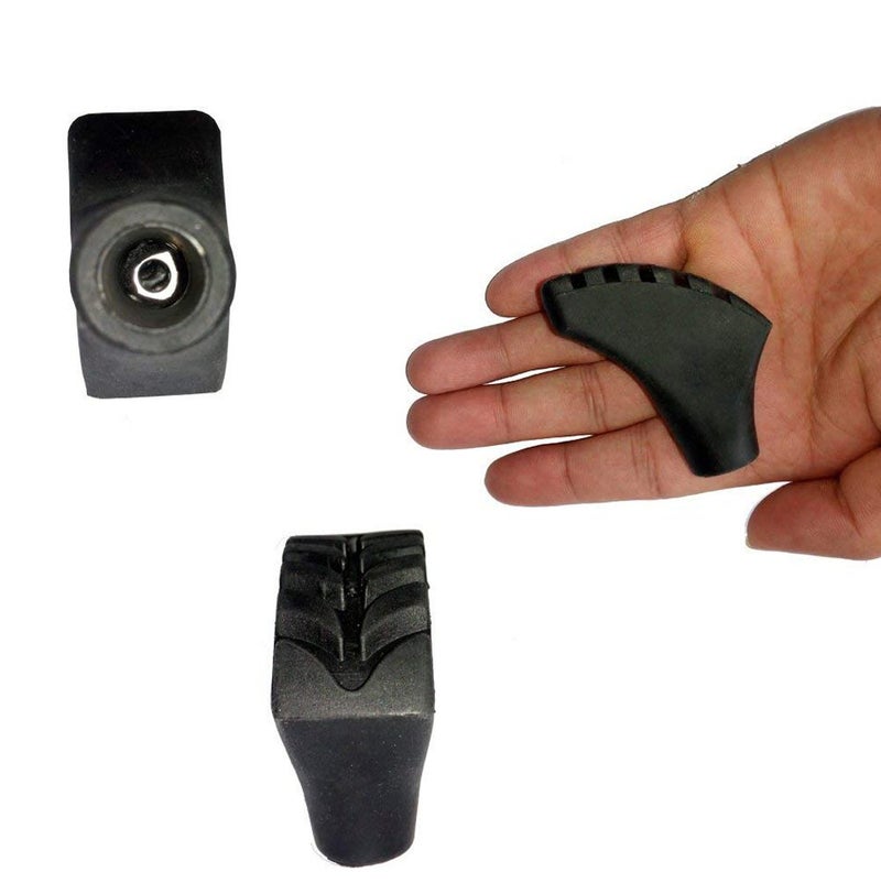 A ALAFEN Replacement Rubber Tips Set for Trekking Pole Walking Hiking Sticks Tips Protectors Mix - Image 4